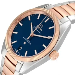 Constellation Globemaster Co-Axial Chronometer 39mm Blå/18 karat roséguld Ø39 mm