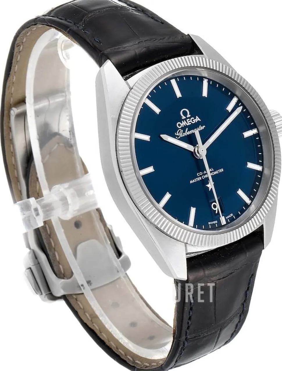 Constellation Globemaster Co-Axial Chronometer 39mm Blå/Läder Ø39 mm