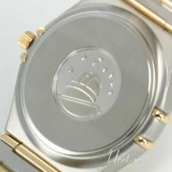 Constellation Herr Vit/18 karat gult guld Ø33 mm