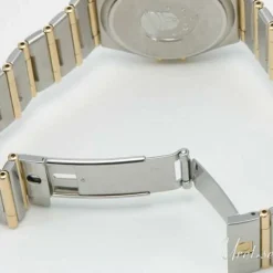 Constellation Herr Vit/18 karat gult guld Ø33 mm