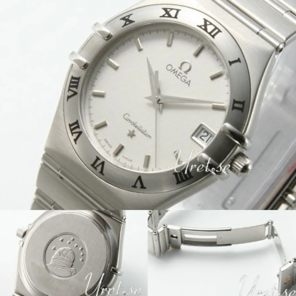 Constellation Herr Vit/Stål Ø34 mm