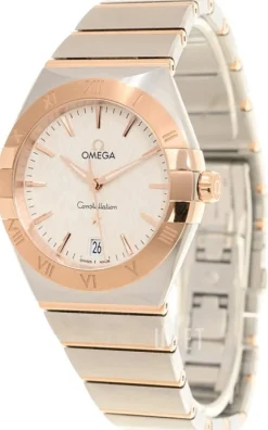 Constellation Quartz 36 Mm Silverfärgad/18 karat roséguld Ø36 mm