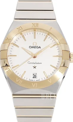 Constellation Quartz 36 Mm Silverfärgad/18 karat gult guld Ø36 mm