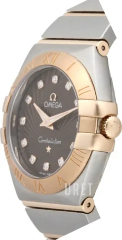 Constellation Quartz 27mm Brun/18 karat roséguld Ø27 mm