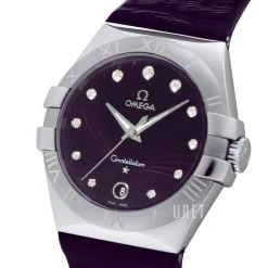 Constellation Quartz 35mm Lila/Läder Ø35 mm