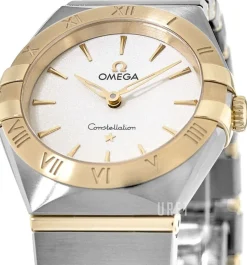 Constellation Quartz 28Mm Silverfärgad/18 karat gult guld Ø28 mm