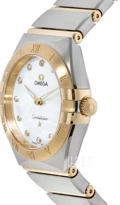 Constellation Quartz 28Mm Vit/18 karat gult guld Ø28 mm