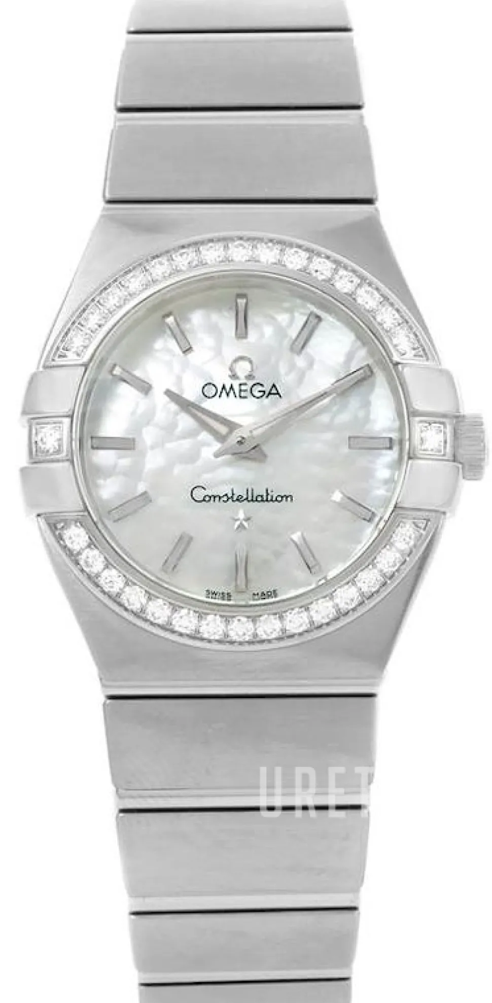 Constellation Quartz 27mm Vit/Stål Ø27 mm