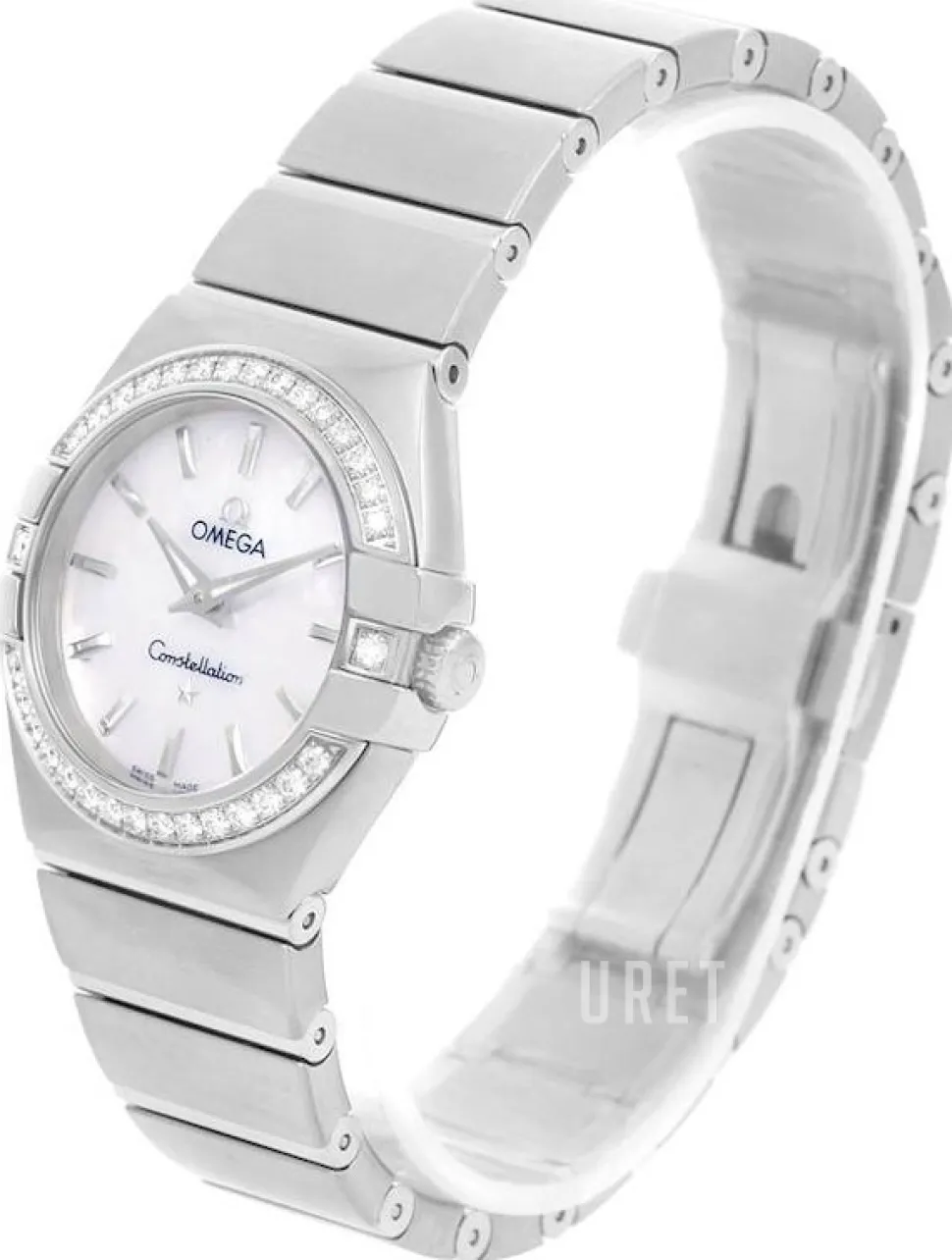 Constellation Quartz 27mm Vit/Stål Ø27 mm