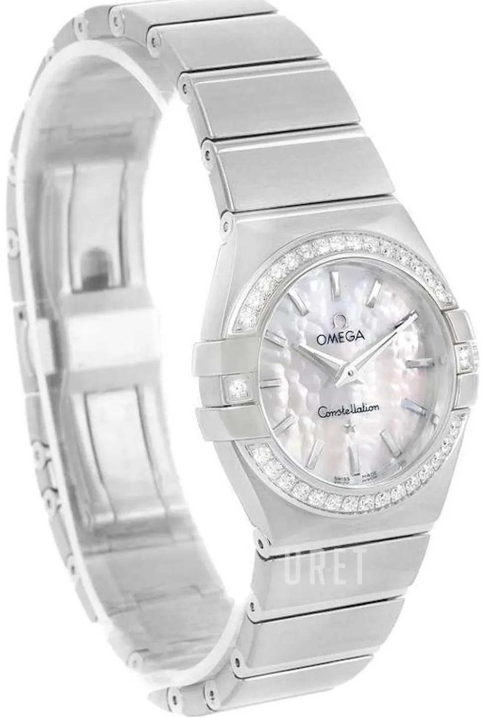 Constellation Quartz 27mm Vit/Stål Ø27 mm