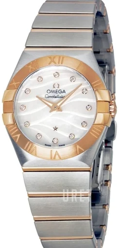 Constellation Quartz 27mm Vit/Stål Ø27 mm