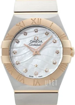 Constellation Quartz 27mm Vit/Stål Ø27 mm