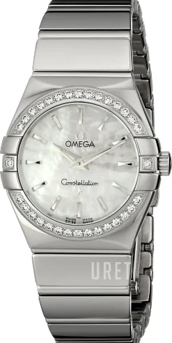 Constellation Quartz 27mm Vit/Stål Ø27 mm