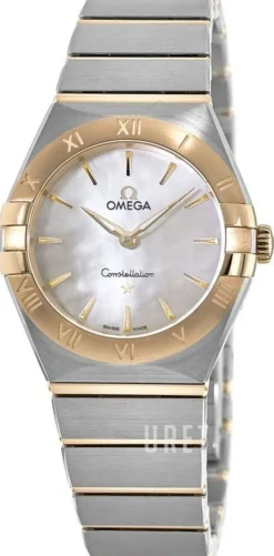 Constellation Quartz 28Mm Vit/18 karat gult guld Ø28 mm