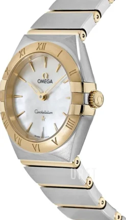 Constellation Quartz 28Mm Vit/18 karat gult guld Ø28 mm