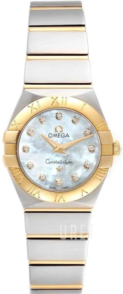 Constellation Quartz 24mm Vit/18 karat roséguld Ø24 mm