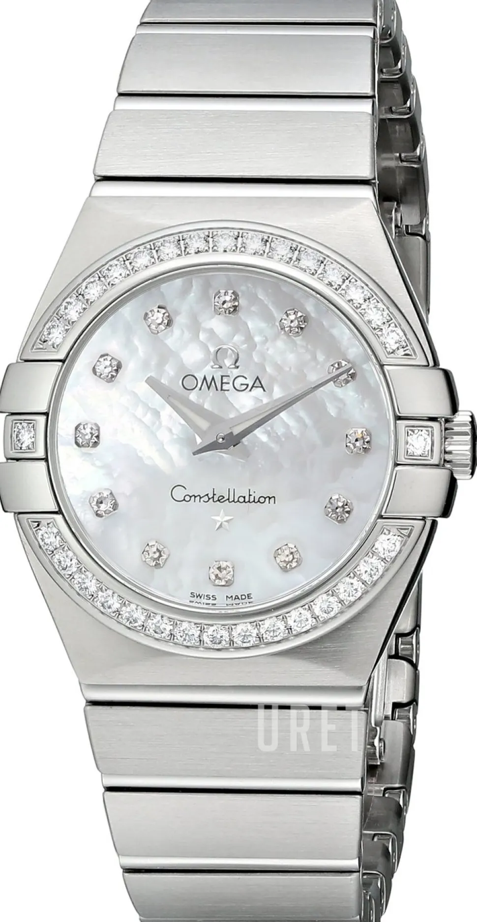 Constellation Quartz 27mm Vit/Stål Ø27 mm