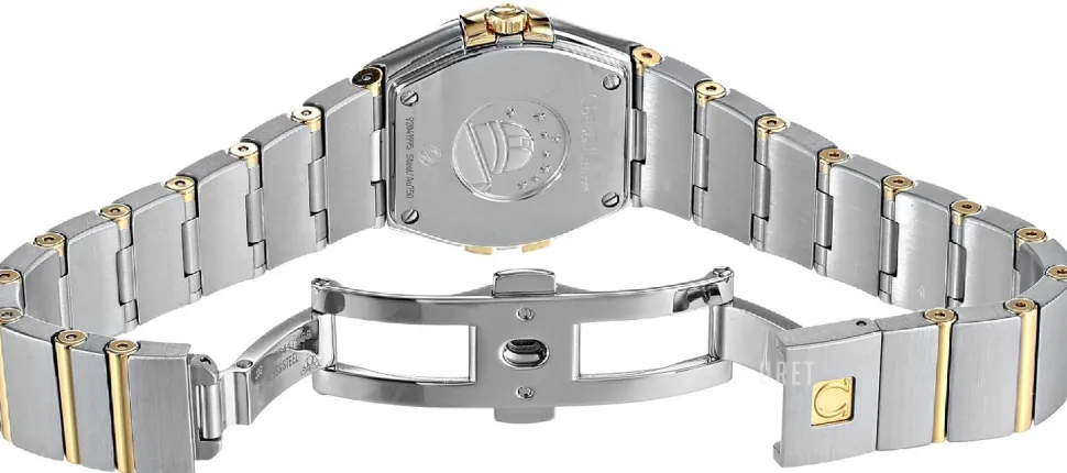 Constellation Quartz 24mm Vit/18 karat gult guld Ø24 mm