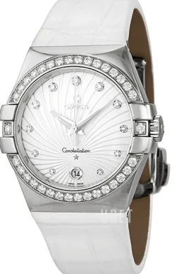 Constellation Quartz 35mm Vit/Läder Ø35 mm