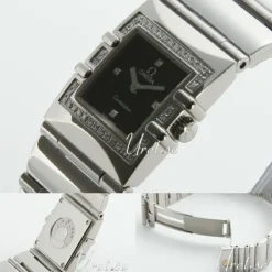 Constellation Svart/Stål 20x15 mm