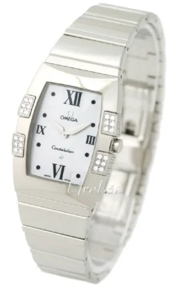 Constellation Vit/Stål 33x25 mm