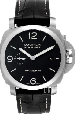 Contemporary Luminor 1950 3 Days Automatic Svart/Läder Ø44 mm