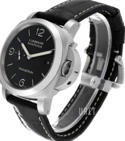 Contemporary Luminor 1950 3 Days Automatic Svart/Läder Ø44 mm