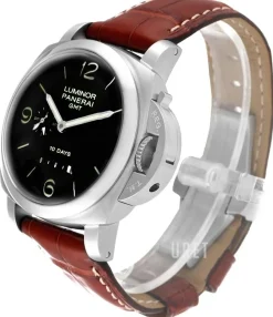 Contemporary Luminor 1950 10 Days GMT Svart/Läder Ø44 mm