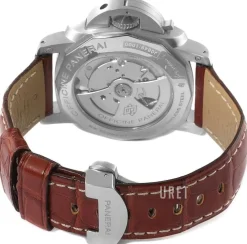 Contemporary Luminor 1950 10 Days GMT Svart/Läder Ø44 mm