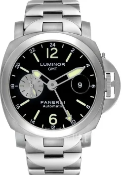 Contemporary Luminor GMT Titanium Svart/Titan Ø44 mm