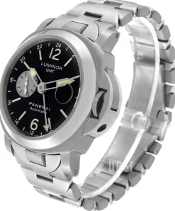 Contemporary Luminor GMT Titanium Svart/Titan Ø44 mm