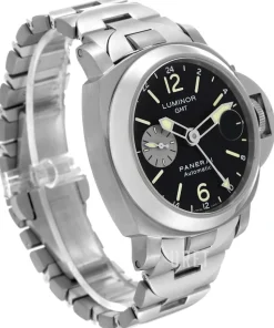 Contemporary Luminor GMT Titanium Svart/Titan Ø44 mm