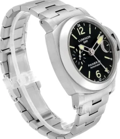 Contemporary Luminor GMT Svart/Stål Ø44 mm