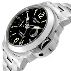 Contemporary Luminor GMT Svart/Stål Ø44 mm