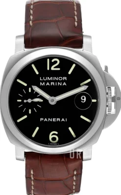 Contemporary Luminor Marina Automatic Vit/Läder Ø40 mm