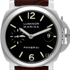 Contemporary Luminor Marina Automatic Vit/Läder Ø40 mm