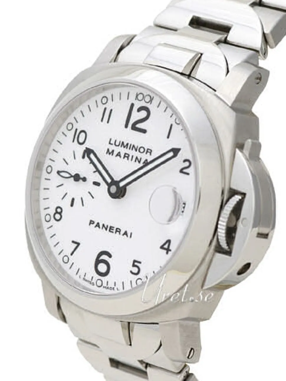 Contemporary Luminor Marina Automatic Vit/Stål Ø40 mm