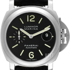 Contemporary Luminor Marina Automatic Svart/Läder Ø44 mm