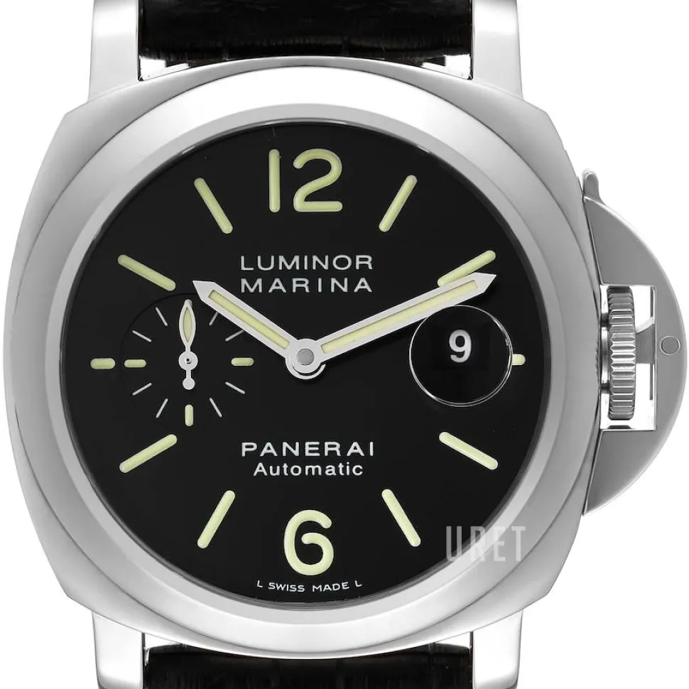 Contemporary Luminor Marina Automatic Svart/Läder Ø44 mm