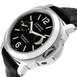 Contemporary Luminor Marina Automatic Svart/Läder Ø44 mm
