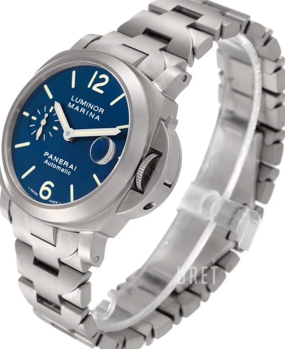 Contemporary Luminor Marina Automatic Titanium Blå/Titan Ø40 mm
