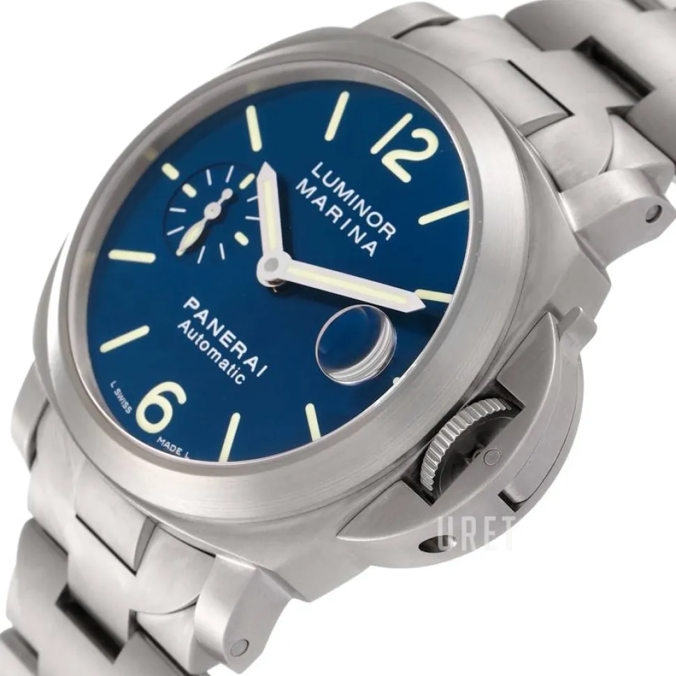 Contemporary Luminor Marina Automatic Titanium Blå/Titan Ø40 mm