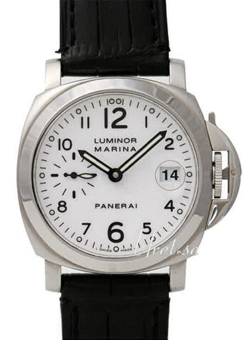 Contemporary Luminor Marina Automatic Svart/Läder Ø40 mm