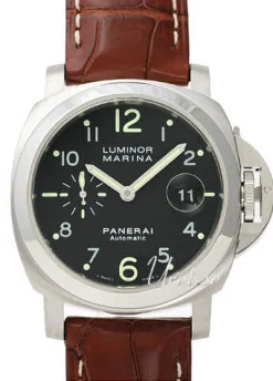Contemporary Luminor Marina Automatic Svart/Läder Ø44 mm