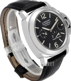 Contemporary Luminor Power Reserve Svart/Läder Ø44 mm