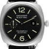 Contemporary Radiomir Black Seal Svart/Läder Ø45 mm