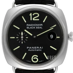 Contemporary Radiomir Black Seal Svart/Läder Ø45 mm