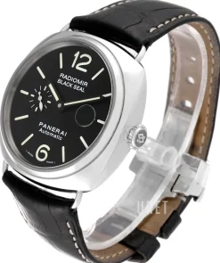 Contemporary Radiomir Black Seal Svart/Läder Ø45 mm