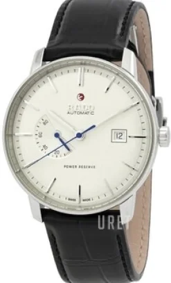 Coupole Vit/Läder Ø41 mm