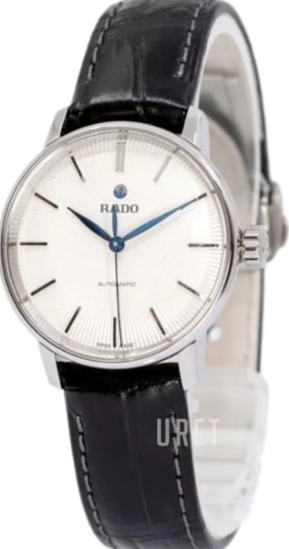 Coupole Vit/Läder Ø32 mm